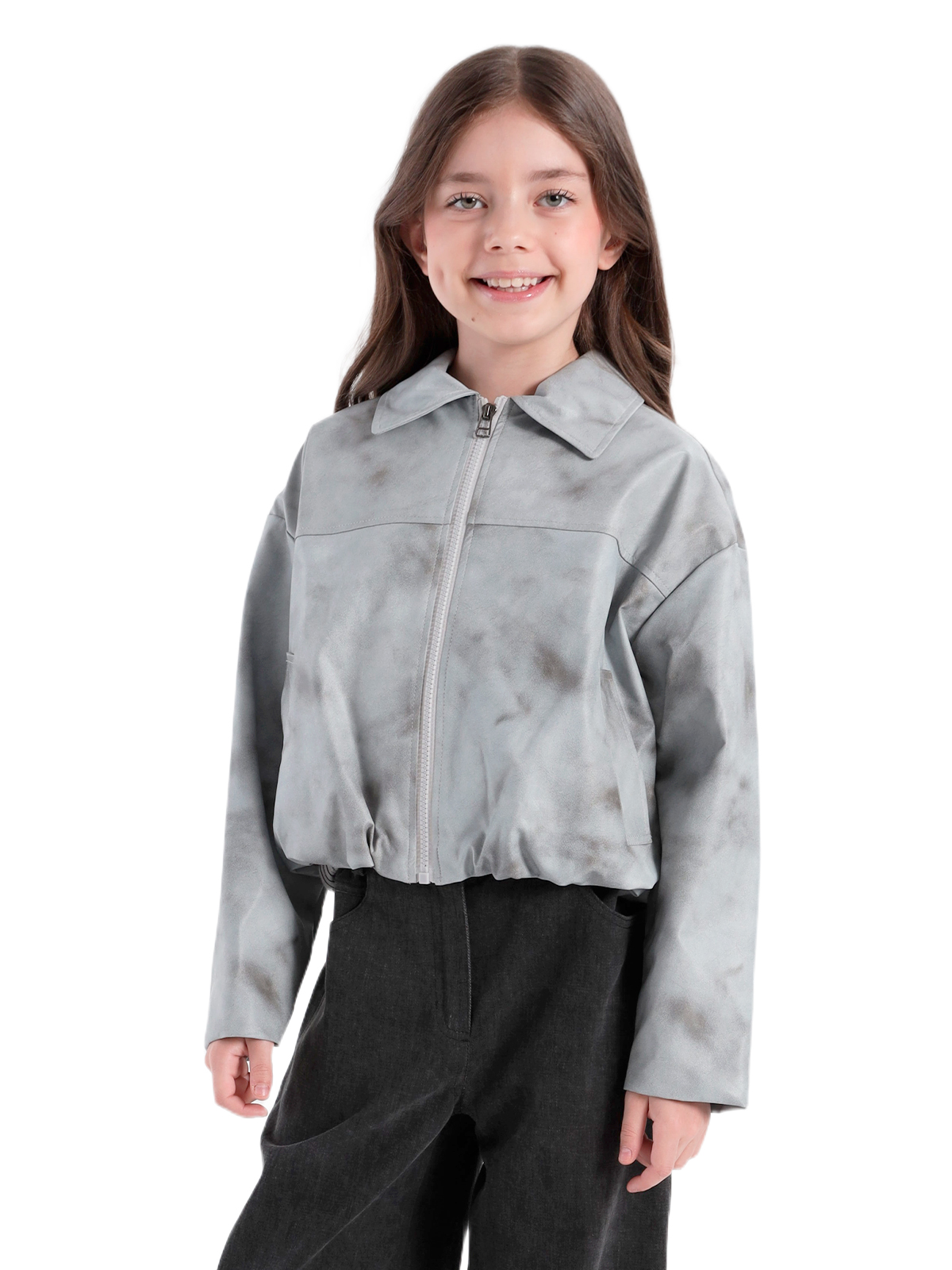 Куртка для девочки О57273 | Детская одежда оптом от производителя купить в Москве и по России ★★★  Оптовый магазин детской одежды «Карамелли»