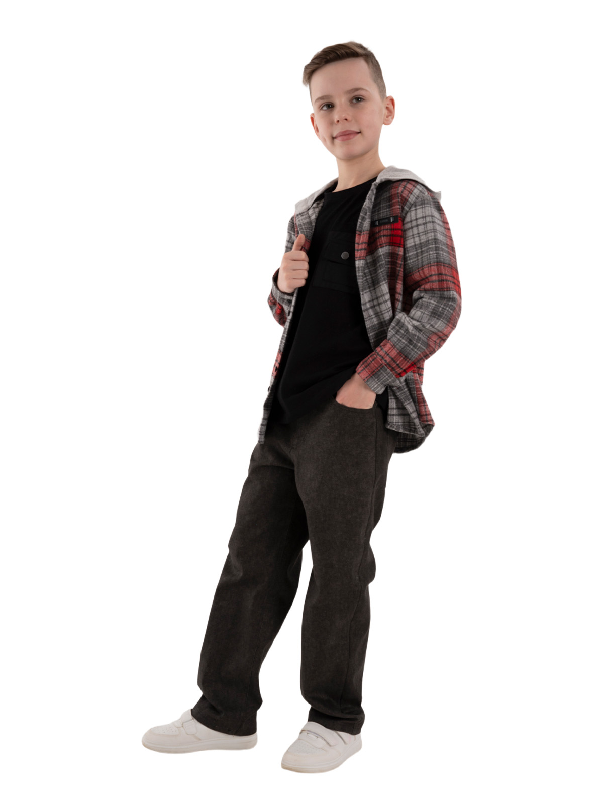 Куртка для мальчика О36247 | Детская одежда оптом от производителя купить в Москве и по России ★★★  Оптовый магазин детской одежды «Карамелли»