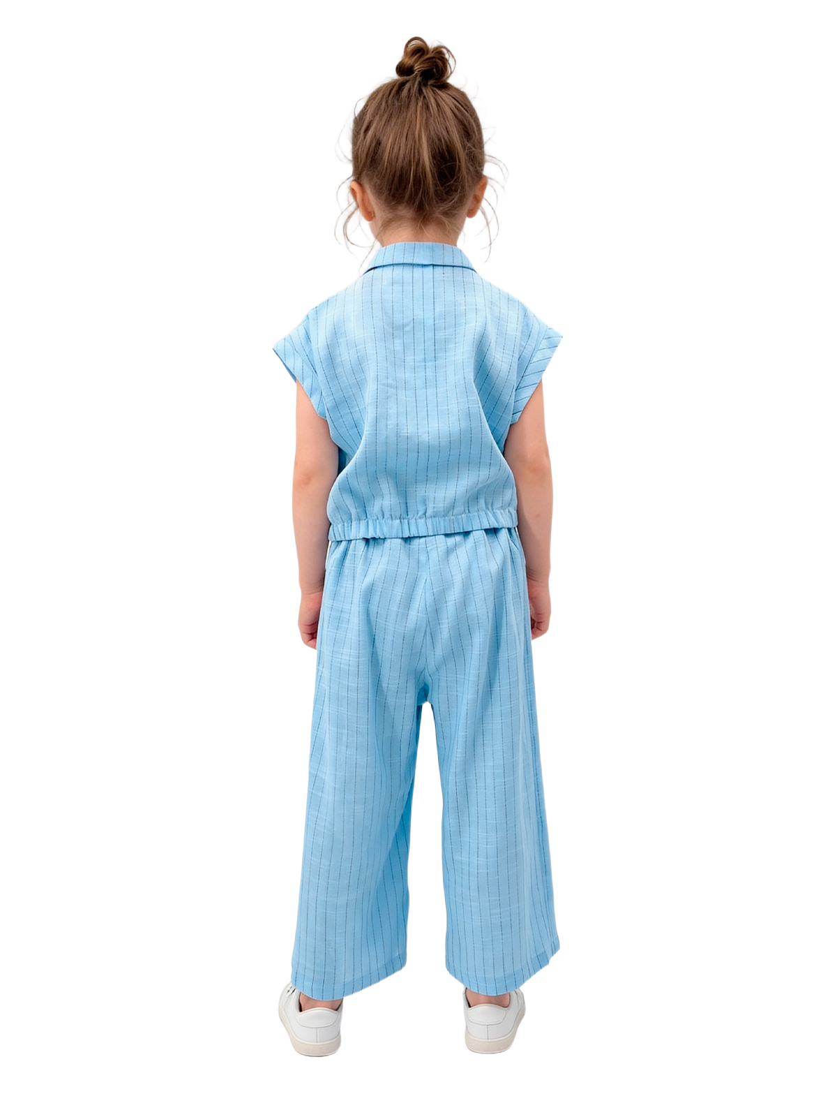 Комп.:блузка,брюки для девочки О57247 | Детская одежда оптом от производителя купить в Москве и по России ★★★  Оптовый магазин детской одежды «Карамелли»