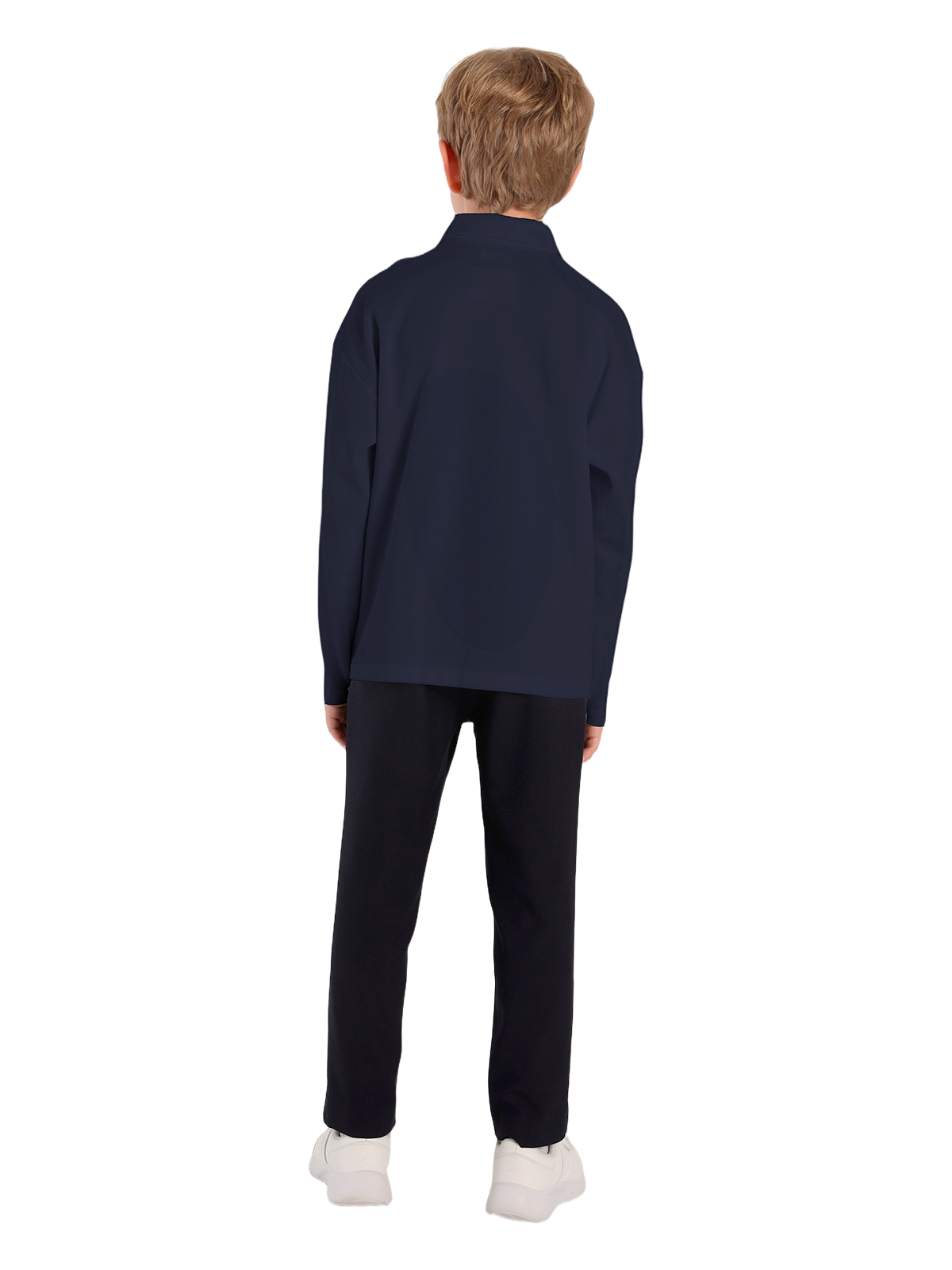 Предзаказ |  О17393 Джемпер мал. 134-68 синий  | Детская одежда оптом от производителя купить в Москве и по России ★★★  Оптовый магазин детской одежды «Карамелли»